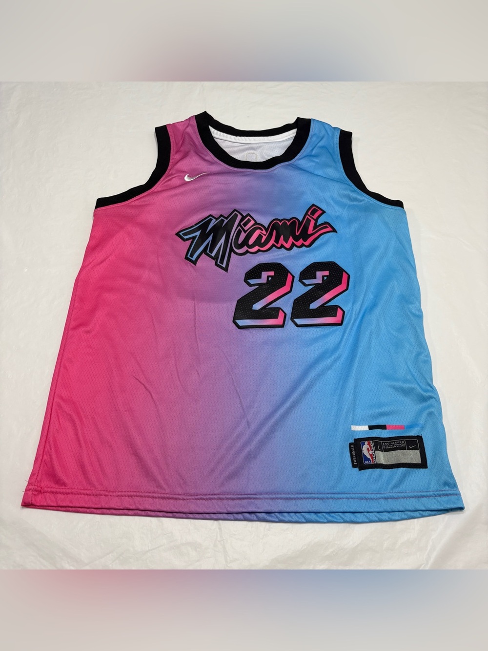 Miami Heat Vice Jimmy Butler #22 Jersey Men’s Large